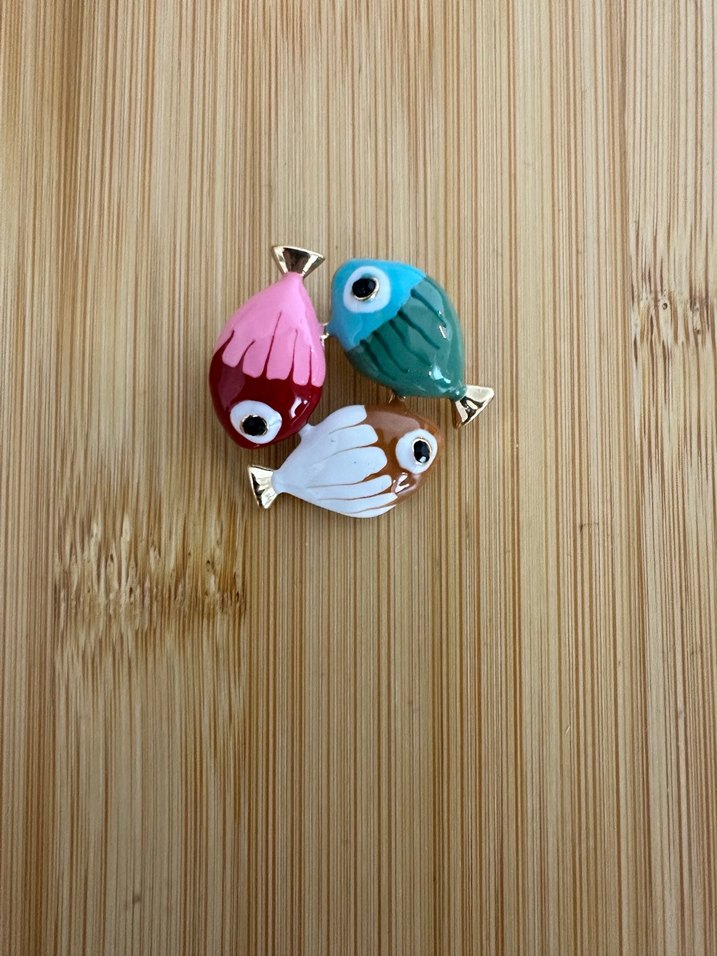 Hayvan Figürlü Broşlar (1 Adet) - Görsel 5