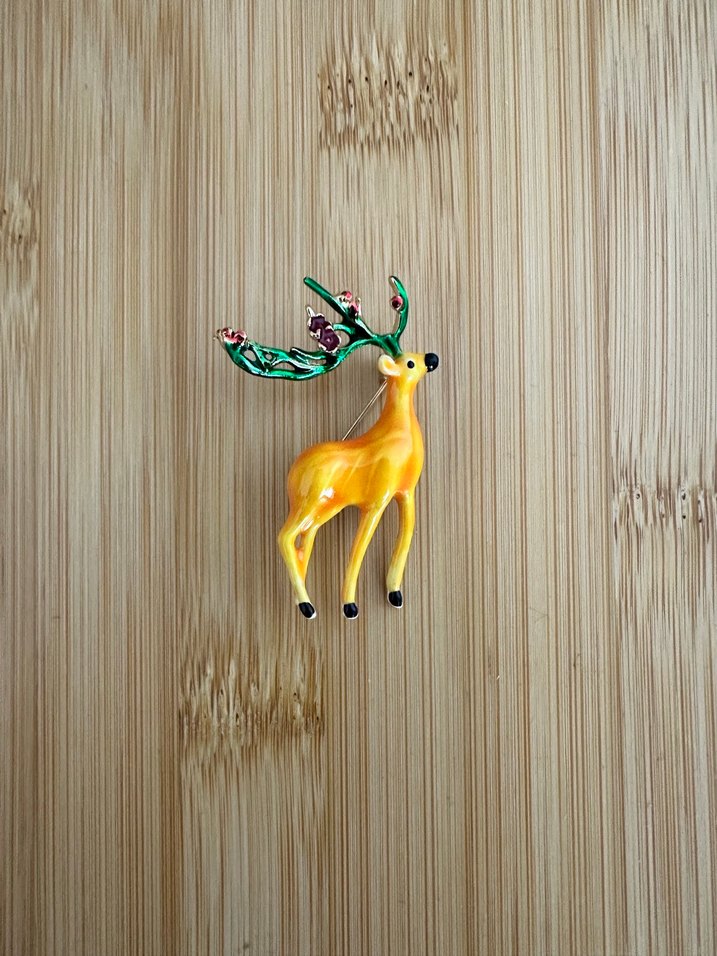 Hayvan Figürlü Broşlar (1 Adet) - Görsel 3