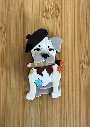 Çeşitli Hayvan Figürlü Akrilik Broşlar (1 Adet) - Görsel 4