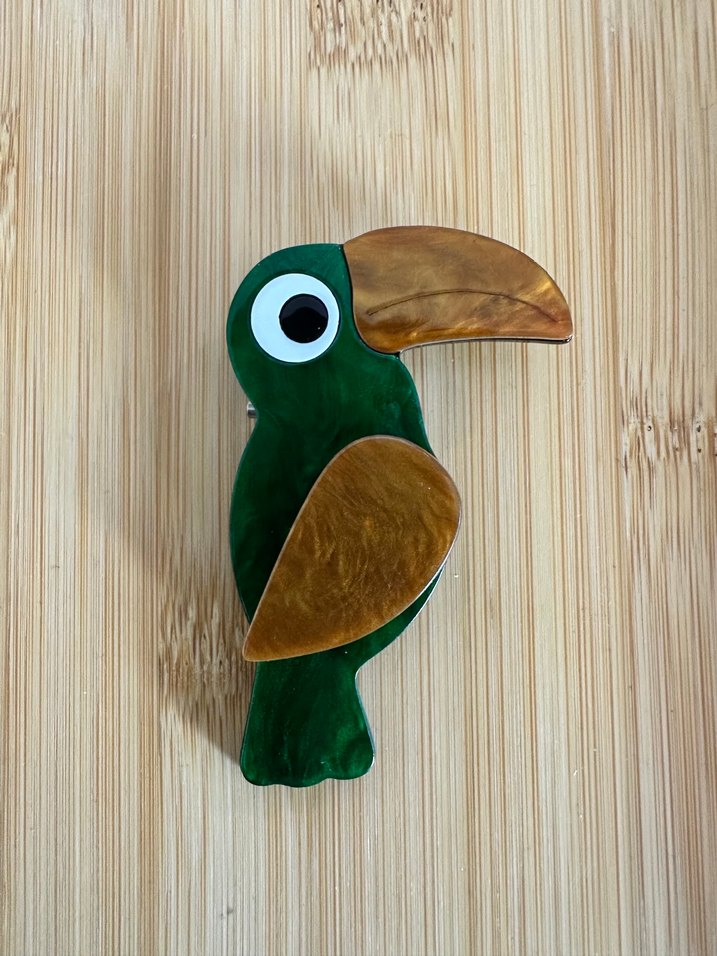 Çeşitli Hayvan Figürlü Akrilik Broşlar (1 Adet) - Görsel 5