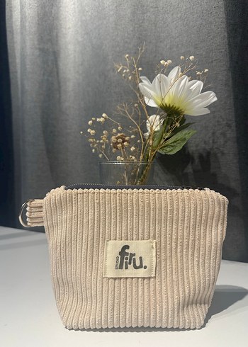 Kadife İkili Makyaj Çantası - Görsel 5