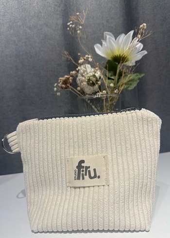 Kadife İkili Makyaj Çantası - Görsel 9