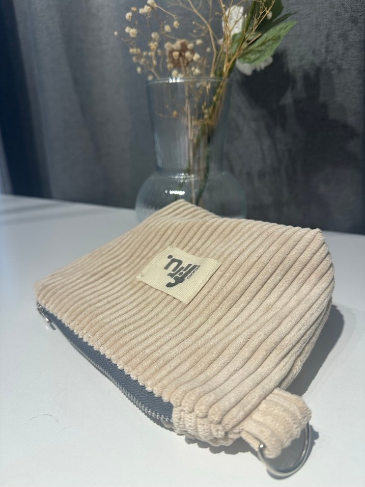 Kadife İkili Makyaj Çantası - Görsel 3