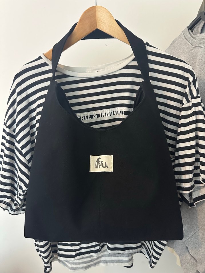 Siyah Midi Kol Çantası - Görsel 2