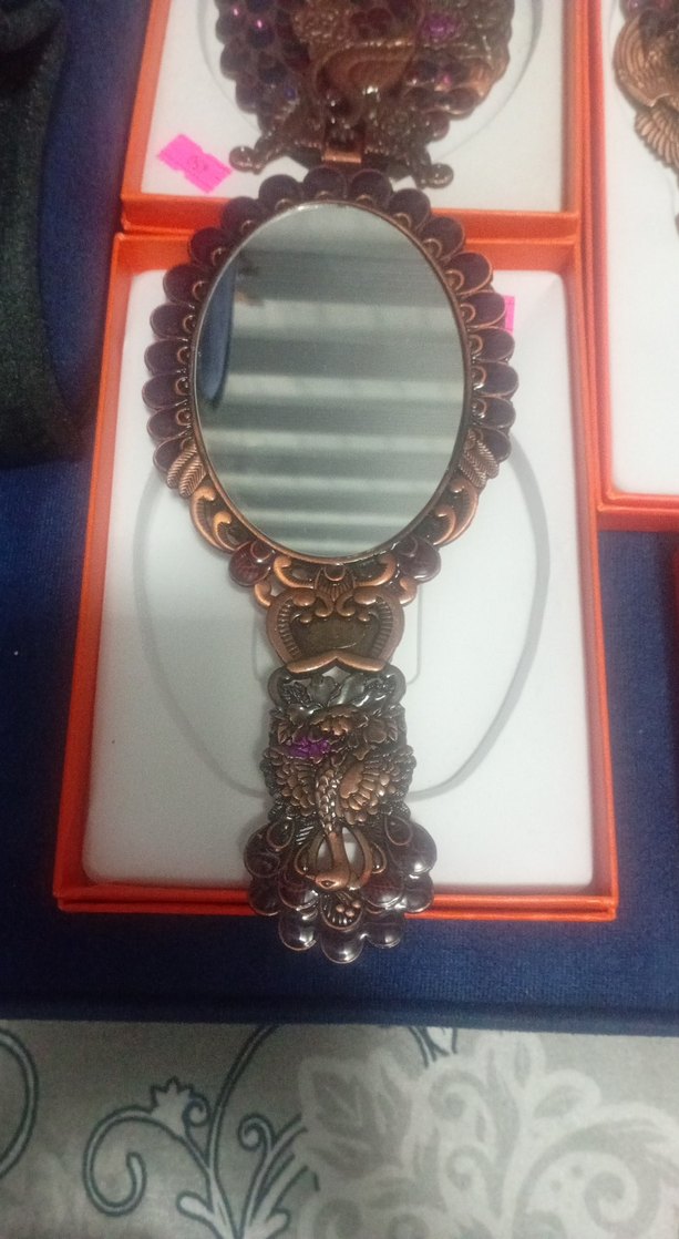 Boncuk İşlemeli Vintage Kadın Broş - Görsel 3