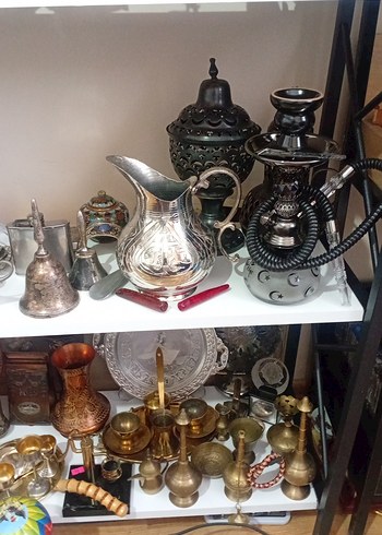 Altın Renkli Osmanlı Temalı Dekoratif Objeler - Görsel 6