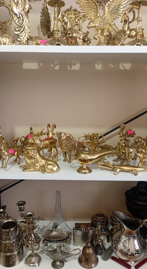 Altın Renkli Osmanlı Temalı Dekoratif Objeler - Görsel 3