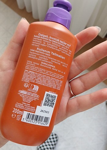 L'Oréal Elseve Bukle Belirginleştirici Saç Bakım Sütü - Görsel 2