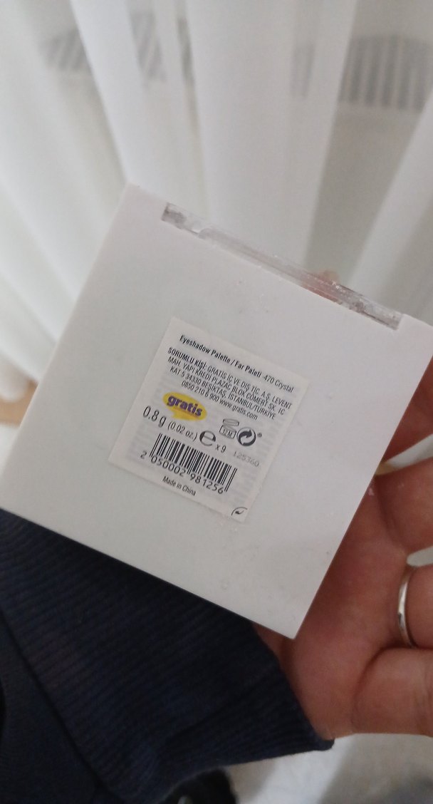 Gri Beyaz Göz Farı Paleti Snowveil - Görsel 3