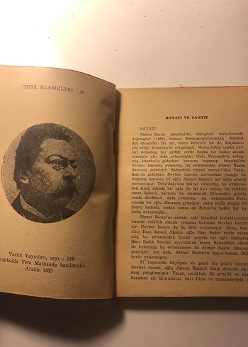 Ahmet Rasim - Hayatı Sanatı Eseri Kitabı - Görsel 3