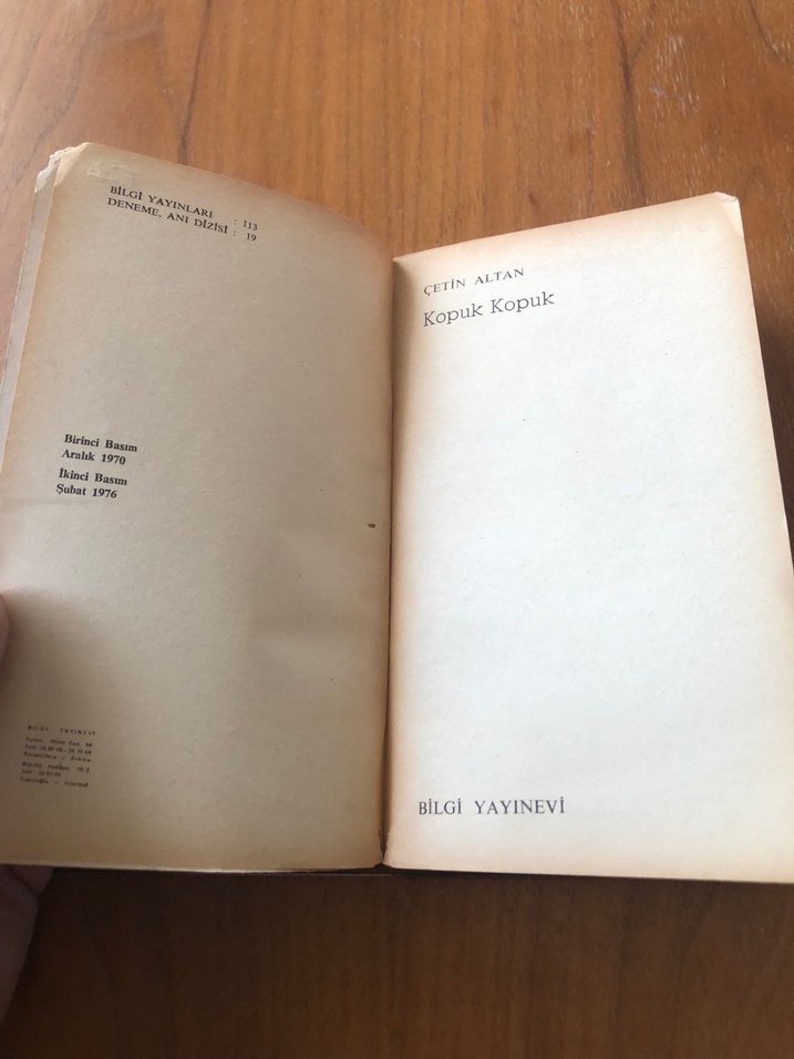 Çetin Altan - Kopuk Kopuk Kitabı - Görsel 3