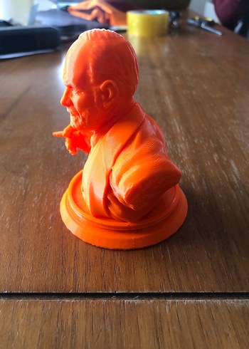 Parlak Turuncu Figürin - Görsel 4