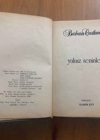 Yalnız Seninle - Barbara Cartland - Görsel 3