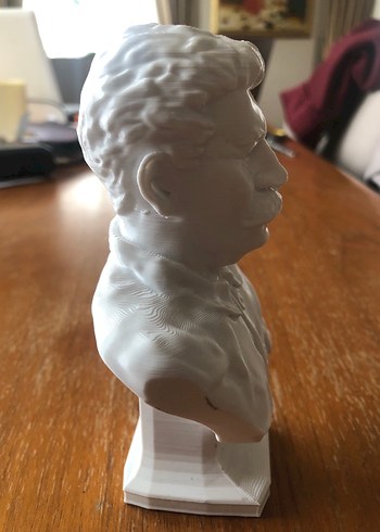 Joseph Stalin 3D Büstü - Görsel 3