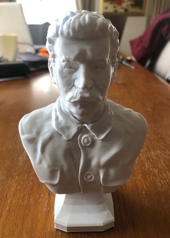 Joseph Stalin 3D Büstü - Görsel 2