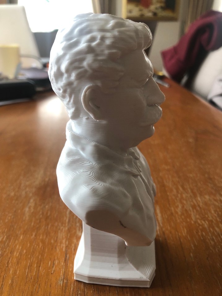 Joseph Stalin 3D Büstü - Görsel 3