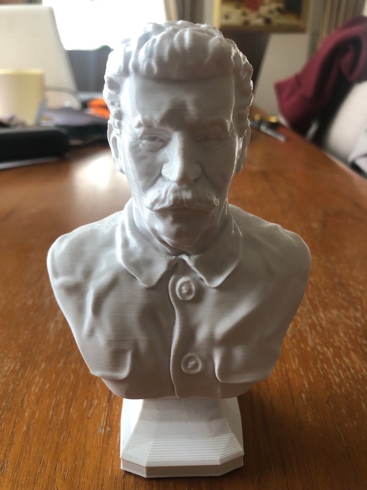 Joseph Stalin 3D Büstü - Görsel 2