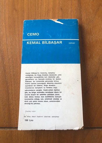 Cemo - Kemal Bilbaşar Romanı - Görsel 2