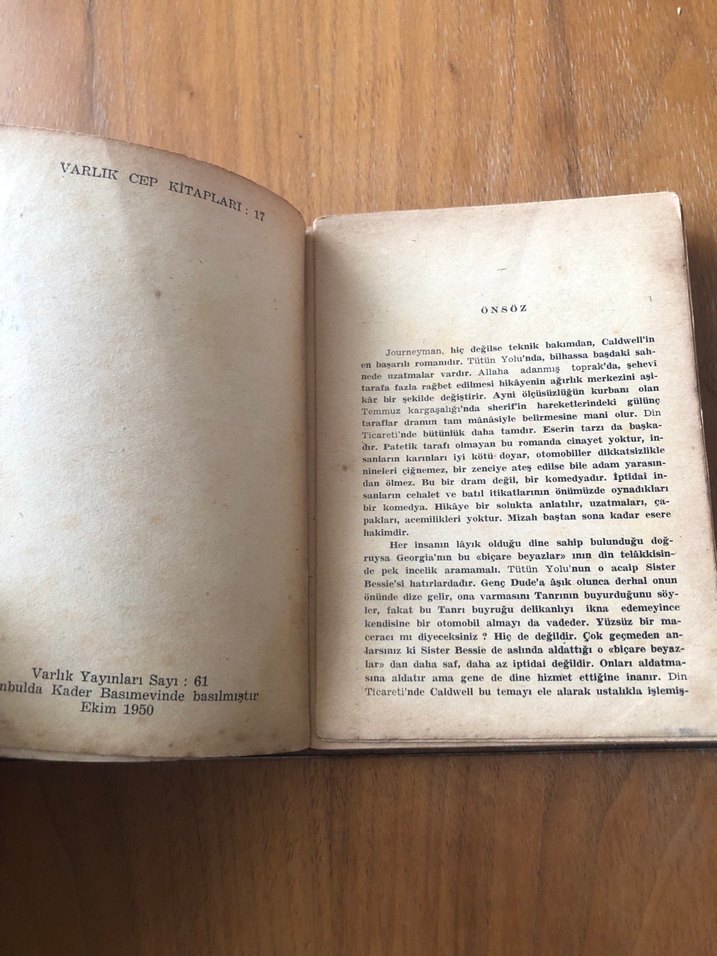 Din Ticareti - Erskine Caldwell - Görsel 3