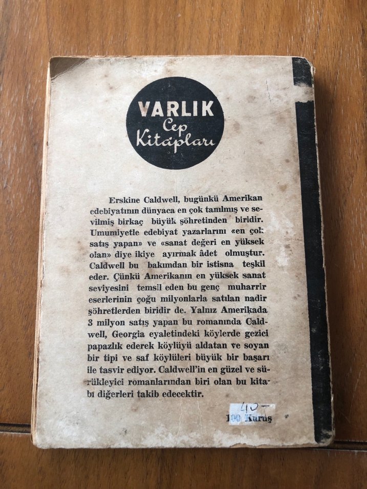 Din Ticareti - Erskine Caldwell - Görsel 2