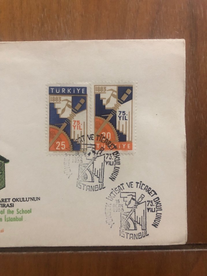 75. Yıl Hatırası İlk Gün Zarfı - Görsel 3