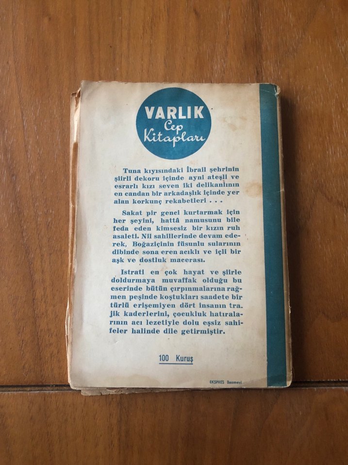 Sokak Kızı - Panait Istrati - Görsel 2