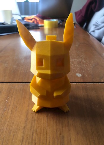 3D baskı Pikachu Kumbara Figürü
