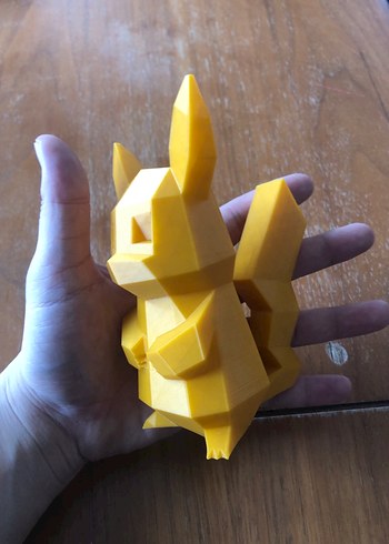 3D baskı Pikachu Kumbara Figürü - Görsel 7