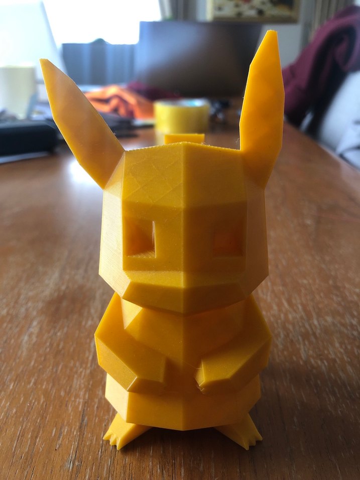 3D baskı Pikachu Kumbara Figürü - Görsel 2