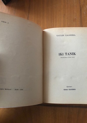 İki Tanık - Taylor Caldwell - Görsel 3