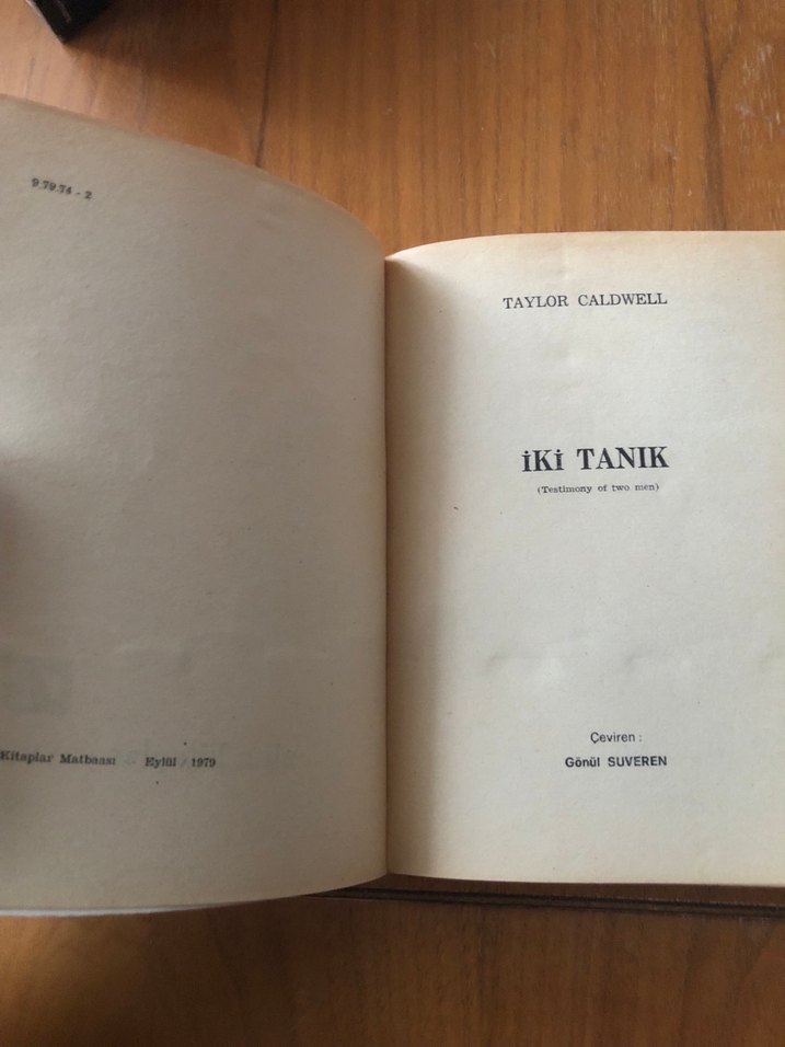 İki Tanık - Taylor Caldwell - Görsel 3