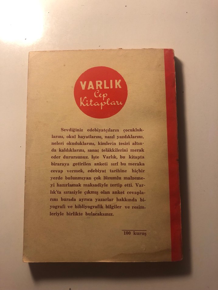 Edebiyatçılarımız Konuşuyor - Varlık Yayınları - Görsel 2