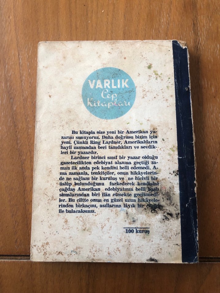 Bir Dert Ki - Ring Lardner - Görsel 2