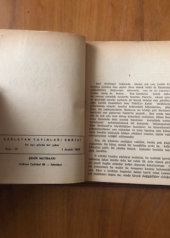 1954 Somerset Maugham - Hayata İsyan - Görsel 3