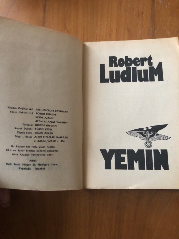 Yemin - Robert Ludlum - Görsel 3