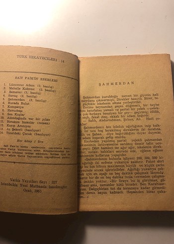 Şahmerdan - Sait Faik - Görsel 3
