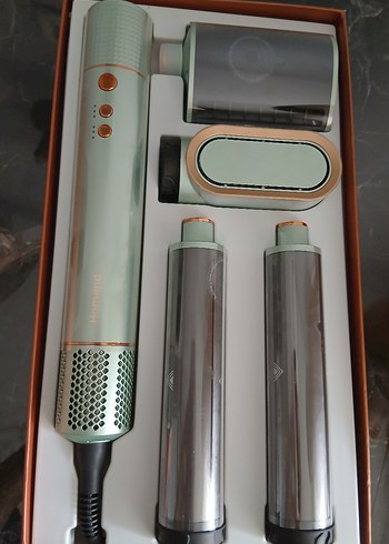 Homend Saç Şekillendirici Seti, Gri ve Haki - Görsel 3