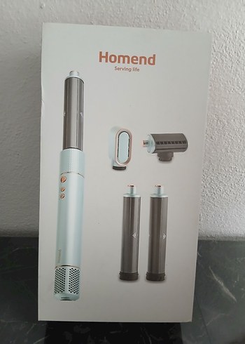 Homend Saç Şekillendirici Seti, Gri ve Haki - Görsel 2