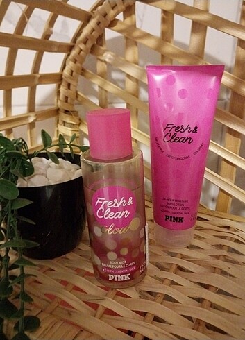 Victoria Secret body mist ve losyon