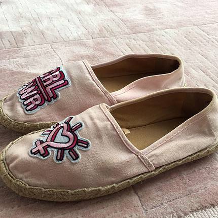 H&M Pudra renkli espadril