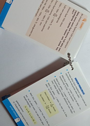Kartlarla TYT Matematik Konu Anlatımı Kitabı - Görsel 3