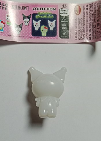 KUROMI Collection Beyaz Karanlıkta Parlayan Figür - Görsel 3