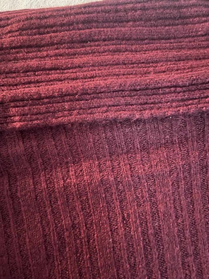 Bordo Kadın Triko Kazak - Görsel 3