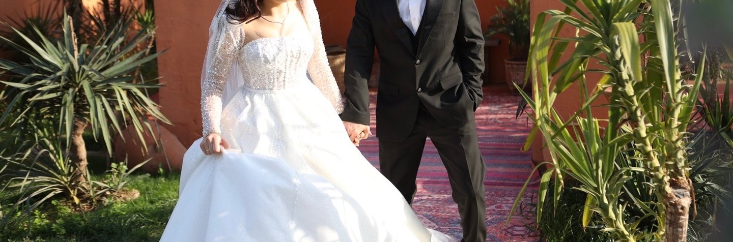 Uzun Kollu Prenses Gelinlik - Görsel 5