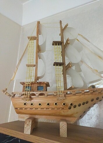 Bambum Ahşap gemi yelken 