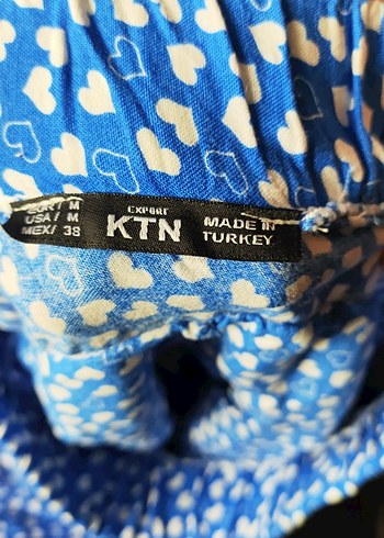 Mavi Mini Şort Etek, Fırfırlı, Bol Kesim - Görsel 3