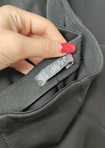 Kadın Siyah Mini Pilili Etek - Görsel 2