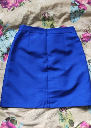 Mavi Basic Mini Etek - Görsel 2