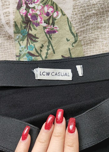 Siyah Düz Mini Etek - Görsel 2