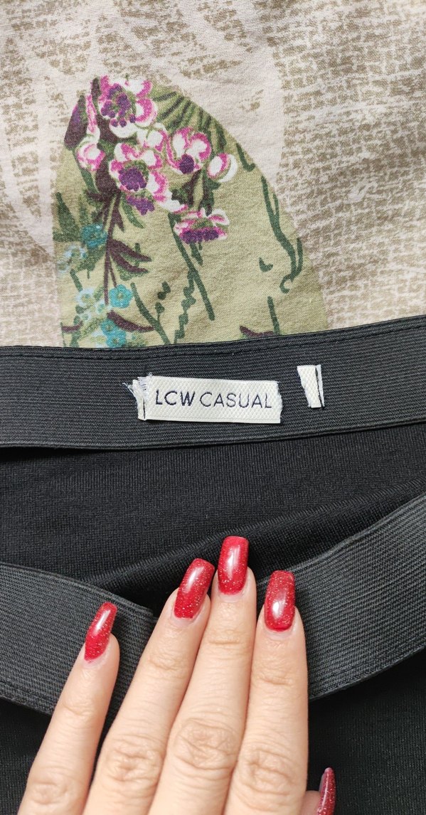 Siyah Düz Mini Etek - Görsel 2